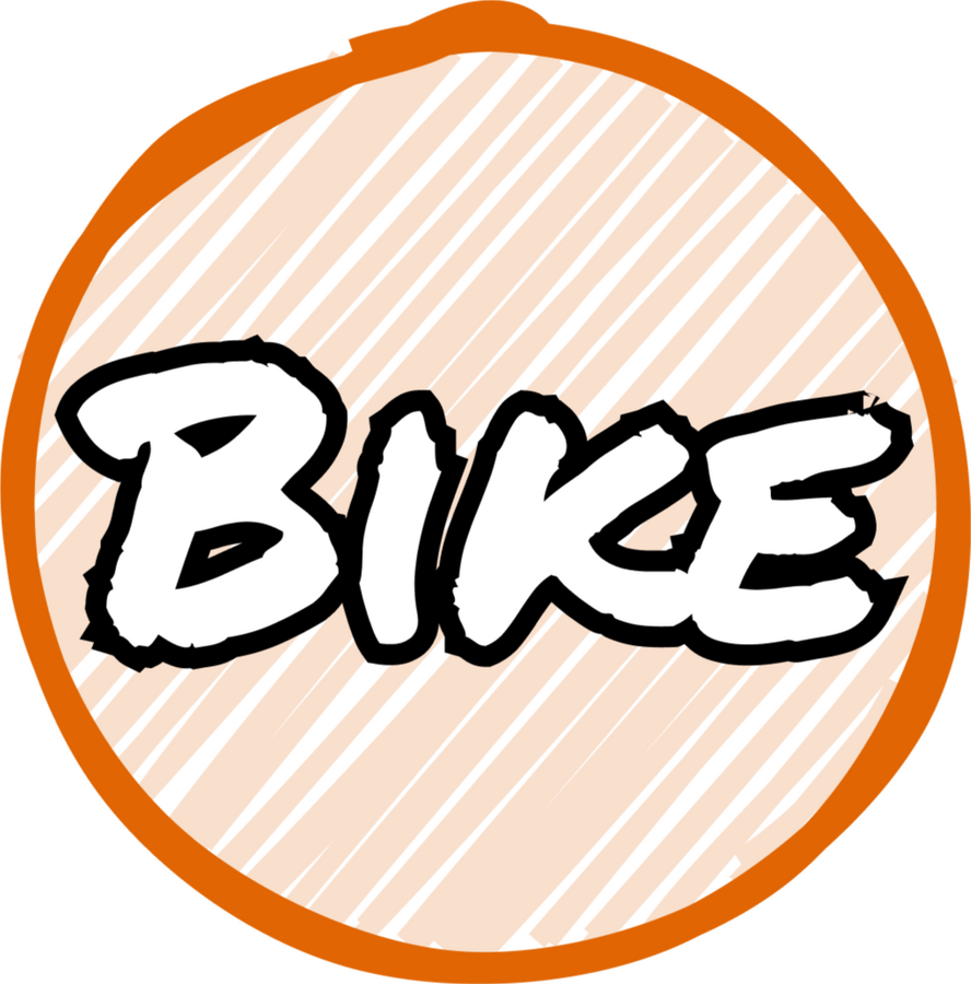Sharpie Sketch Logo for Bike by AnyEvery